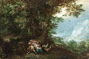 Extensive Wooded Landscape with Cephalus and Procris unknow artist